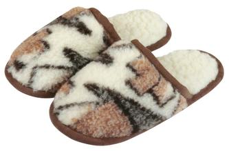 Pantofle velikost - béžový melír - velikost 39-40