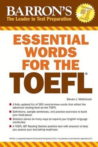 Essential Words for the TOEFL