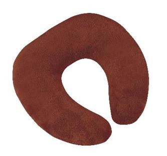 Polštářek cestovní podkova - hnědá - 30x35 cm