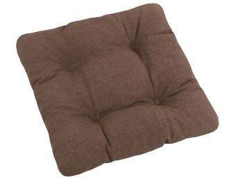 Sedák LADA prošívaný - hnědá Uni - 40x40 cm, prošívaný