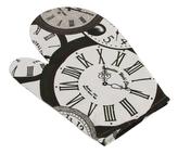 Kuchyňská chňapka - hodiny - chňapka 28x18 cm