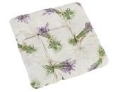 Sedák EMA prošívaný - svazek levandule - 40 x40 cm, prošívaný
