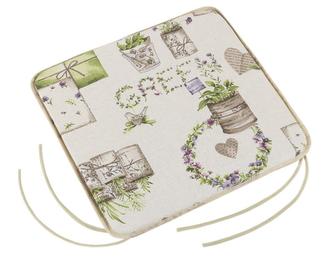 Sedák IVO hladký - fialová romance - 40x40 cm hladký