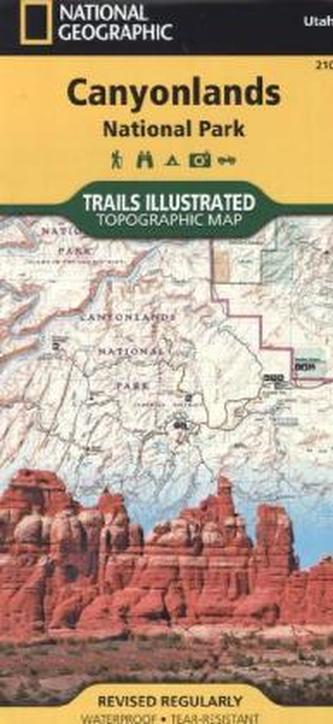 National Geographic Trails Illustrated Map Canyonlands National Park