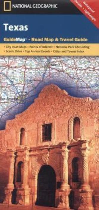 National Geographic GuideMap Texas