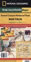 National Geographic Trails Illustrated Map Grand Canyon National Park Map Pack, 3 maps