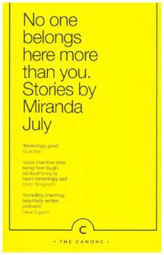 No One Belongs Here More Than You. Zehn Wahrheiten, englische Ausgabe