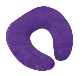 Polštářek cestovní podkova - fialová - 30x35 cm