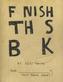 Finish This Book. Mein wildes Buch, englische Ausgabe