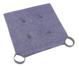 Sedák hladký Ulla - Uni fialová režná - 40x40 cm,hladký