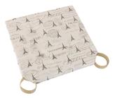 Sedák hladký Ulla - Eiffelovka - 40x40 cm,hladký