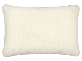 Európske merino vankúš biely 450g/m2 - vankúš biely - 40x60 cm