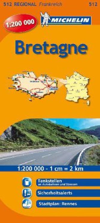 Michelin Karte Bretagne