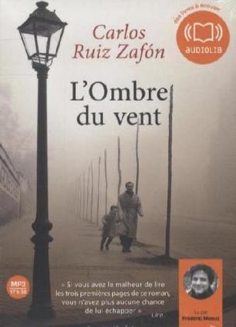 L'ombre du vent, 2 MP3-CDs. Der Schatten des Windes, MP3-CD, französische Ausgabe