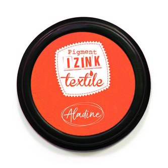 IZINK pečiatkovací vankúšik na textil - oranžový
