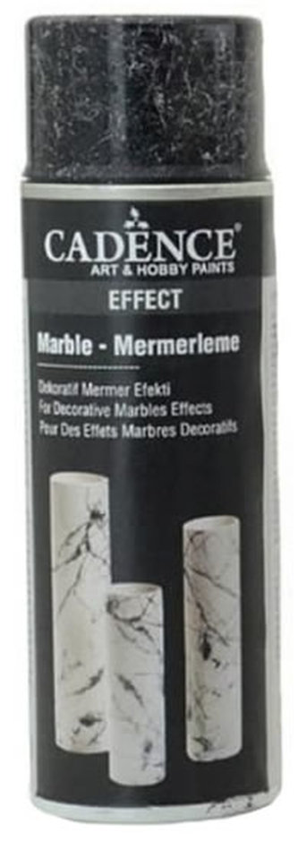 Cadence mramorovacia farba v spreji 200 ml - strieborná 200