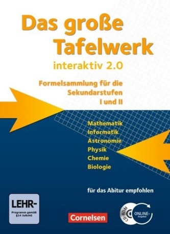 Das große Tafelwerk interaktiv 2.0, Westliche Bundesländer, m. CD-ROM