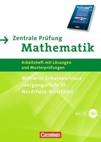 Mittlerer Schulabschluss, Jahrgangsstufe 10, Nordrhein-Westfalen (Mathematik real), m. CD-ROM