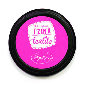 Razítkovací polštářek na textil IZINK textile - růžový Razítkovací polštářek na textil IZINK textile - růžový