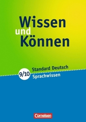 9./10. Schuljahr, Sprachwissen