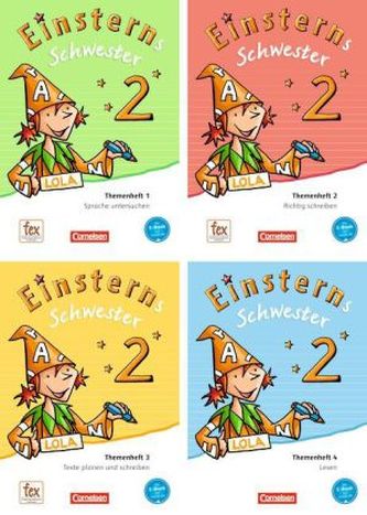 2. Schuljahr, Themenhefte 1-4 und Projektheft im Paket (Leihmaterial)