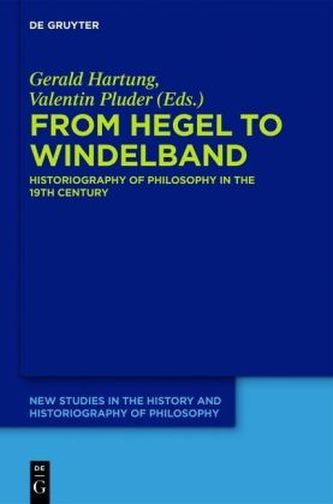 From Hegel to Windelband