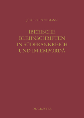 Iberische Bleiinschriften in Südfrankreich und im Empordà