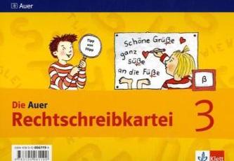 3. Jahrgangsstufe, Die Auer Rechtschreibkartei
