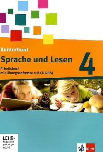 4. Schuljahr, Arbeitsbuch Sprache und Lesen, m. CD-ROM