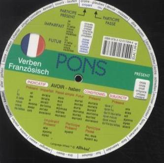 PONS Drehscheibe Verben Französisch