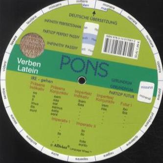PONS Drehscheibe Verben Latein