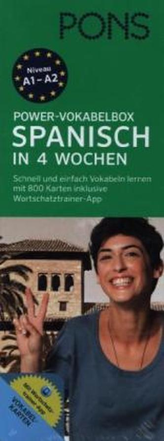 PONS Power-Vokabelbox Spanisch in 4 Wochen