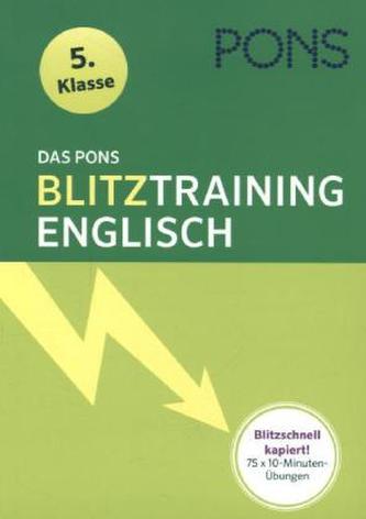 Das PONS Blitztraining - Englisch 5. Klasse