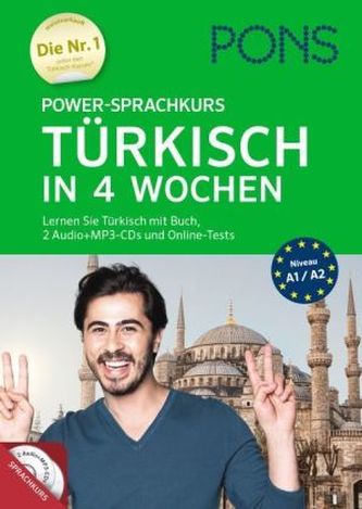 PONS Power-Sprachkurs Türkisch, m. 2 Audio-MP3-CDs und Online-Tests