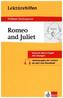 Lektürehilfen William Shakespeare 'Romeo and Juliet'