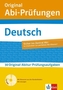 Original Abi-Prüfungen Deutsch, m. CD-ROM