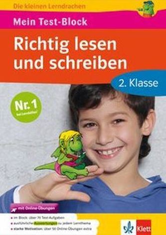 Mein Test-Block - Richtig lesen und schreiben, 2. Klasse