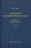 A Dictionary of Modern Written Arabic