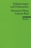 Hermann Hesse 'Unterm Rad'