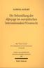 Die Behandlung der dépeçage im europäischen Internationalen Privatrecht