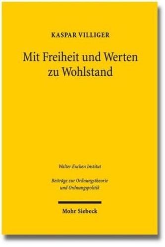 Mit Freiheit und Werten zu Wohlstand
