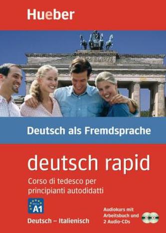 deutsch rapid, Deutsch-Italienisch, Audiokurs mit Arbeitsbuch und 2 Audio-CDs