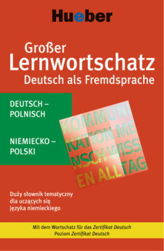Großer Lernwortschatz Deutsch als Fremdsprache, Deutsch-Polnisch