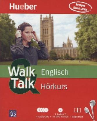 Walk & Talk Englisch Hörkurs, 4 Audio-CDs + MP3-CD + Begleitheft