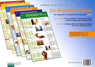 Die Grammatik-Plakate mit Übungsheft