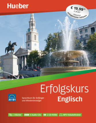 Erfolgskurs Englisch, 2 Übungsbücher + 4 Audio-CDs + 2 CD-ROMs