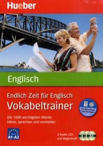 Endlich Zeit für Englisch - Vokabeltrainer, 3 Audio-CDs