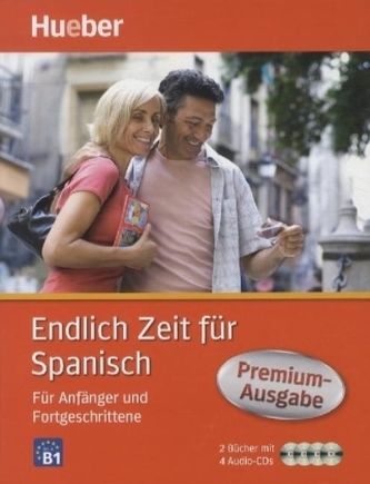 Endlich Zeit für Spanisch, 2 Bücher mit 4 Audio-CDs (Premium-Ausgabe)