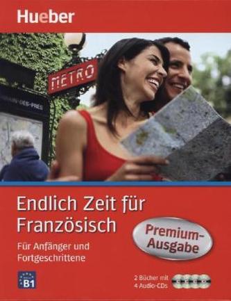 Endlich Zeit für Französisch, 2 Bücher mit 4 Audio-CDs (Premium-Ausgabe)