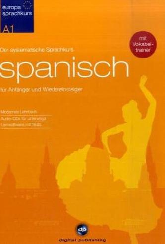 Europa Sprachkurs A1, Spanisch, CD-ROM m. 2 Audio-CDs u. Lehrbuch